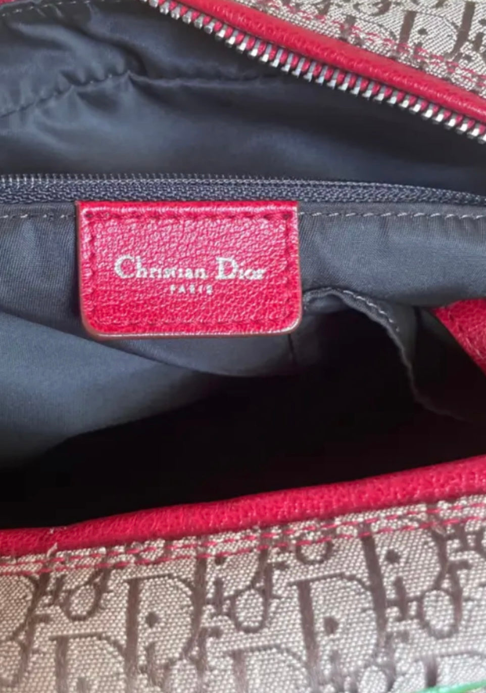 2004 DIOR RASTA BOWLING BAG