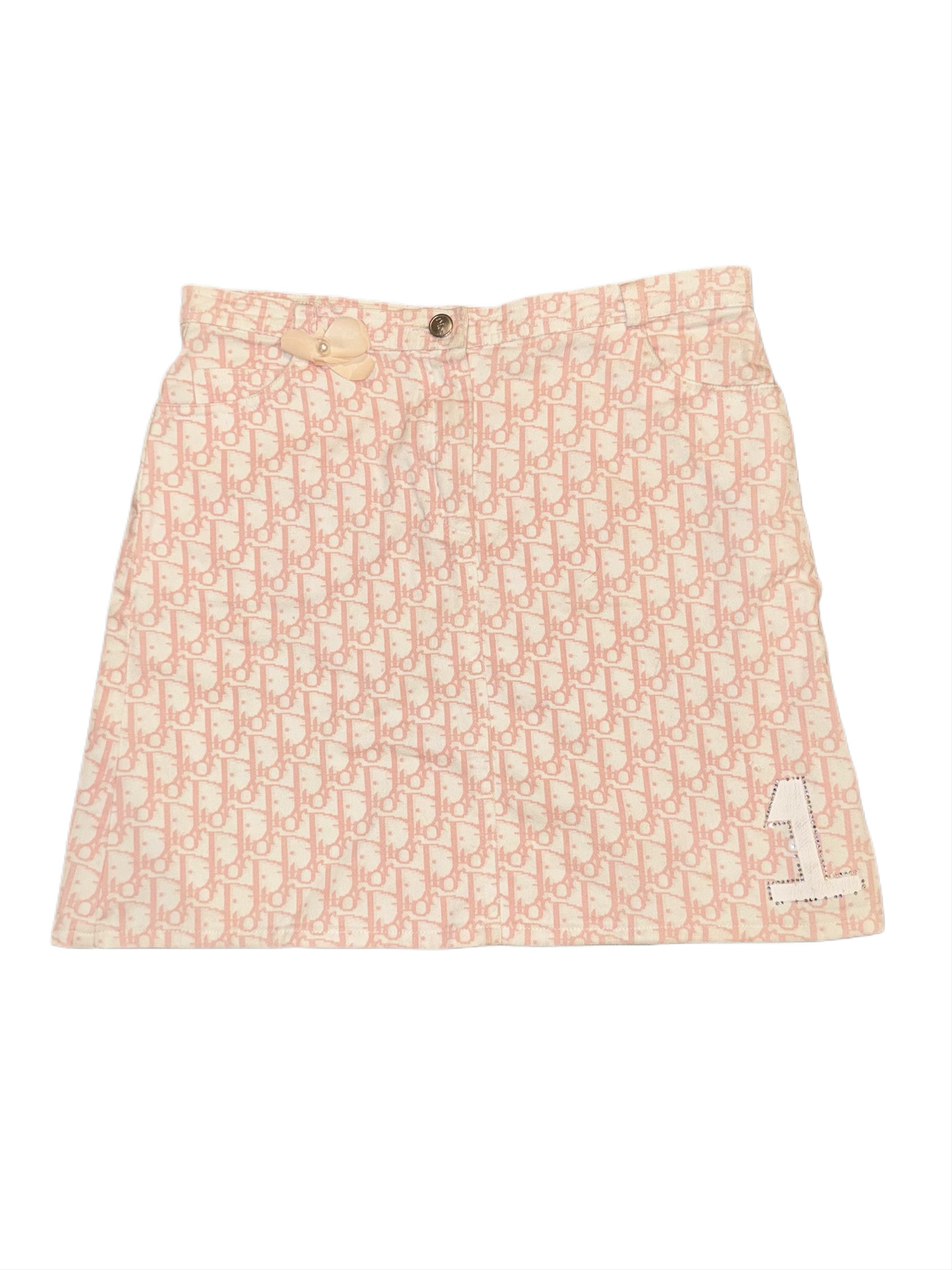 Dior Pink Mini Skirt