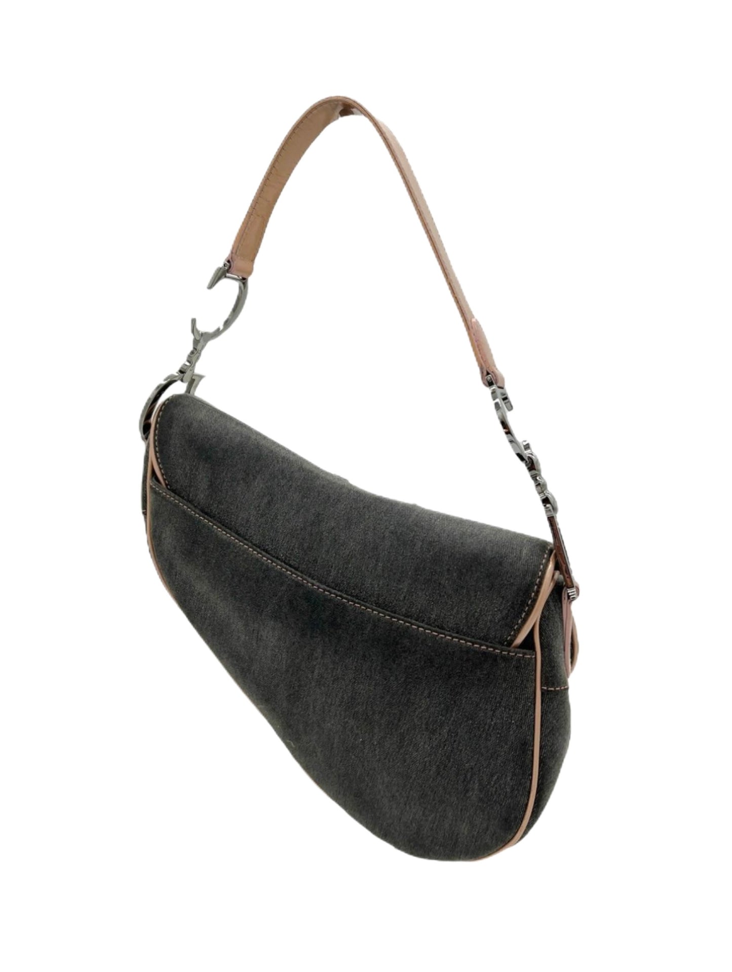 Denim Dior Saddle Bag