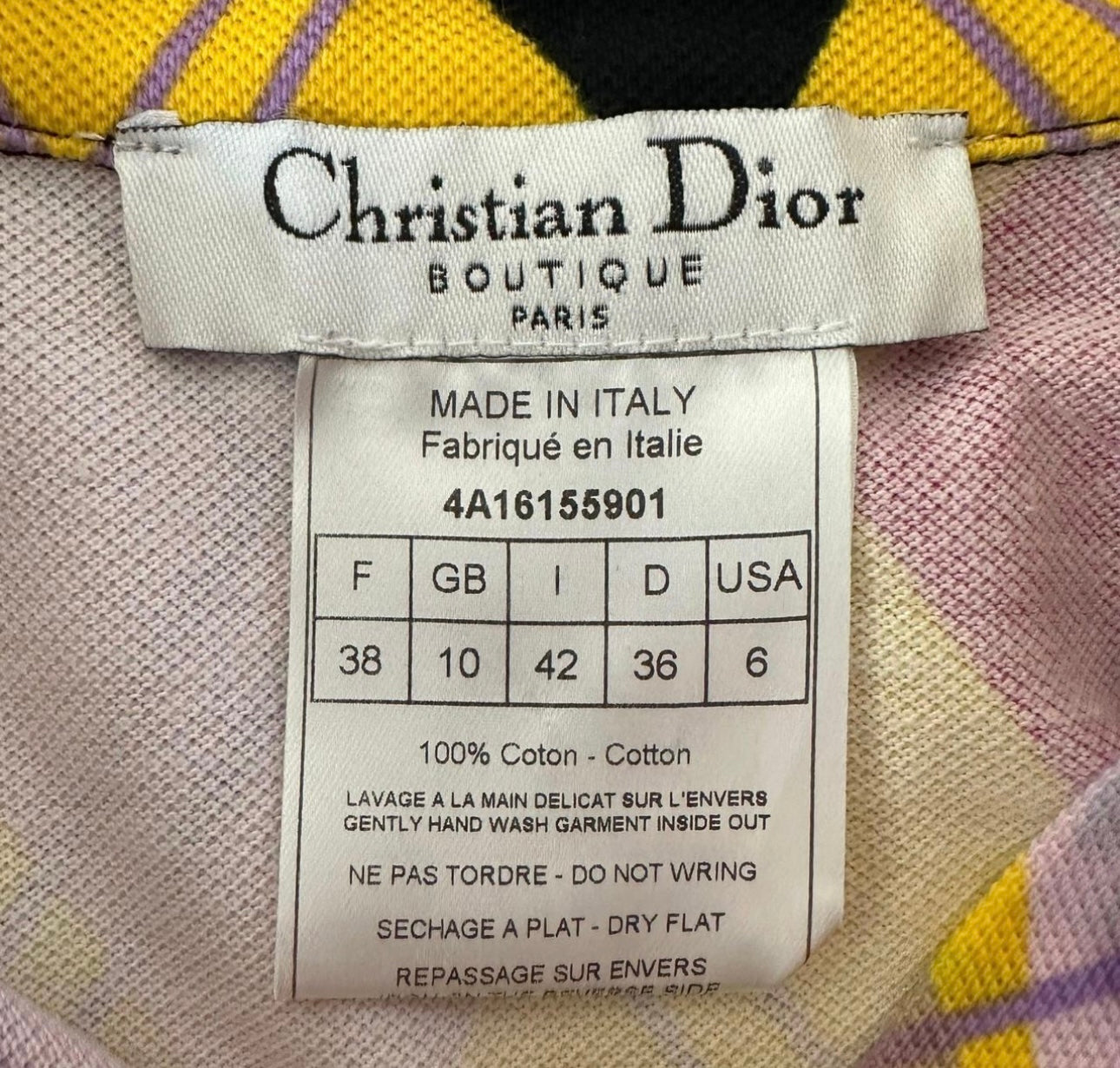 DIOR ‘04 F/W POLO TOP