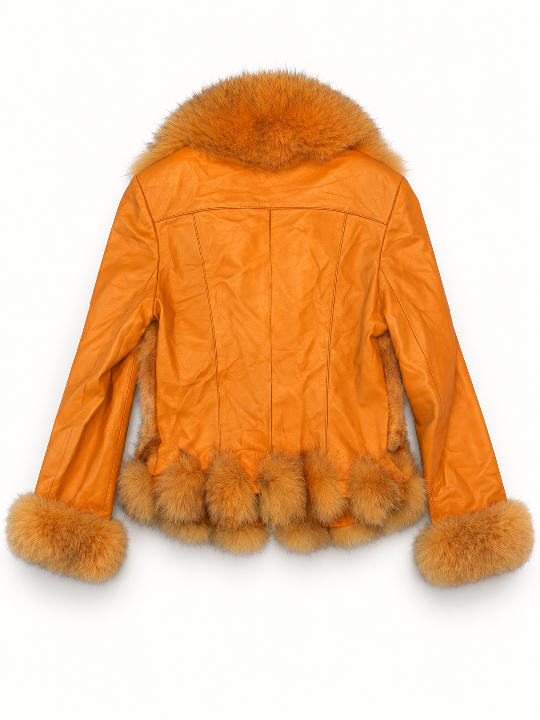 FUR & LEATHER COAT