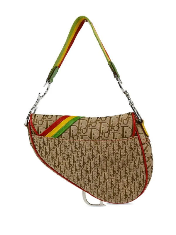 Dior Rasta Saddle Bag
