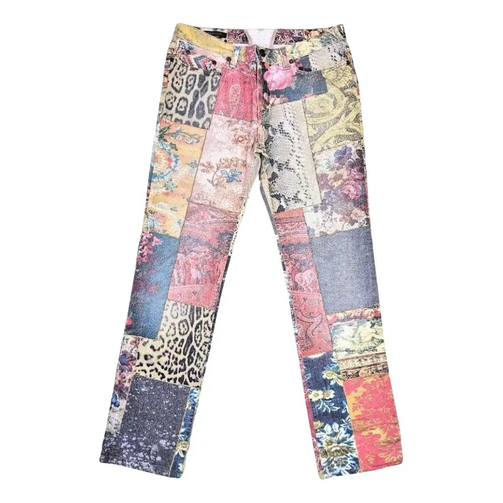 Cavalli Patch Jeans