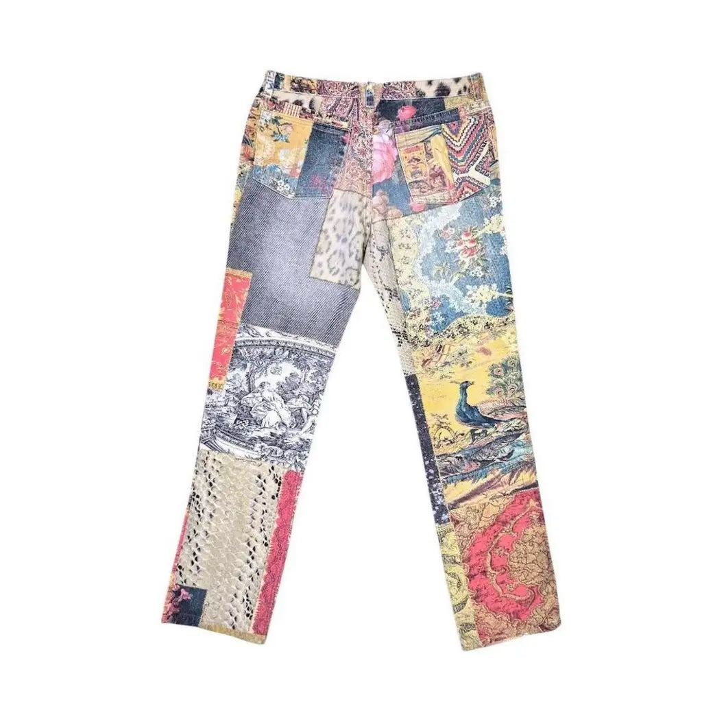 Cavalli Patch Jeans