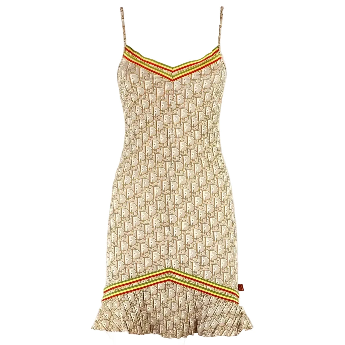 DIOR GALLIANO RASTA DRESS