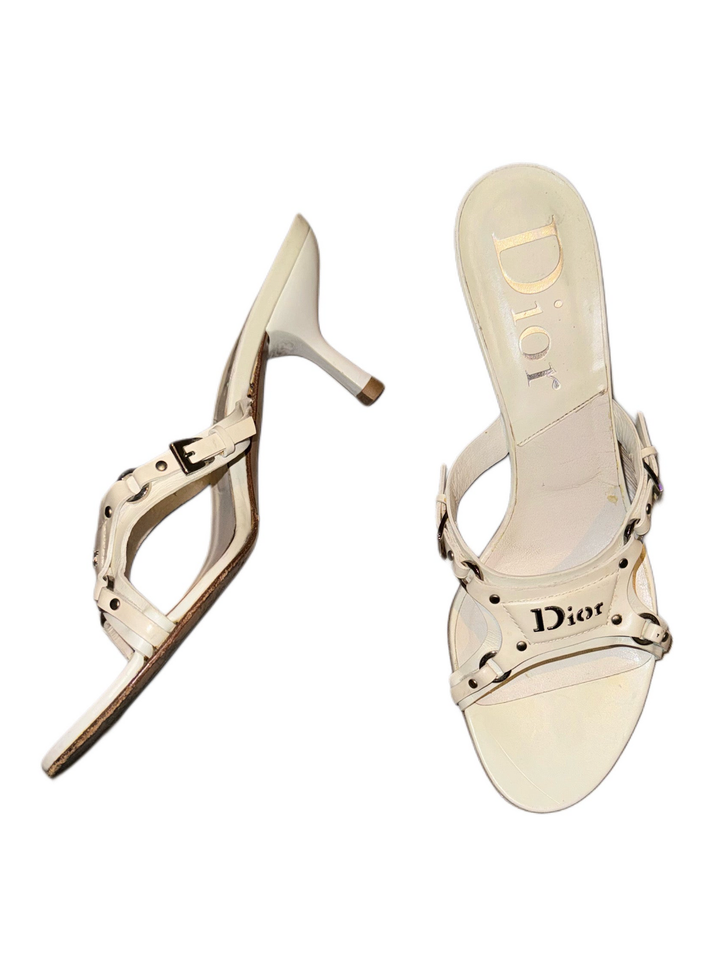 Dior x Galliano bondage heels