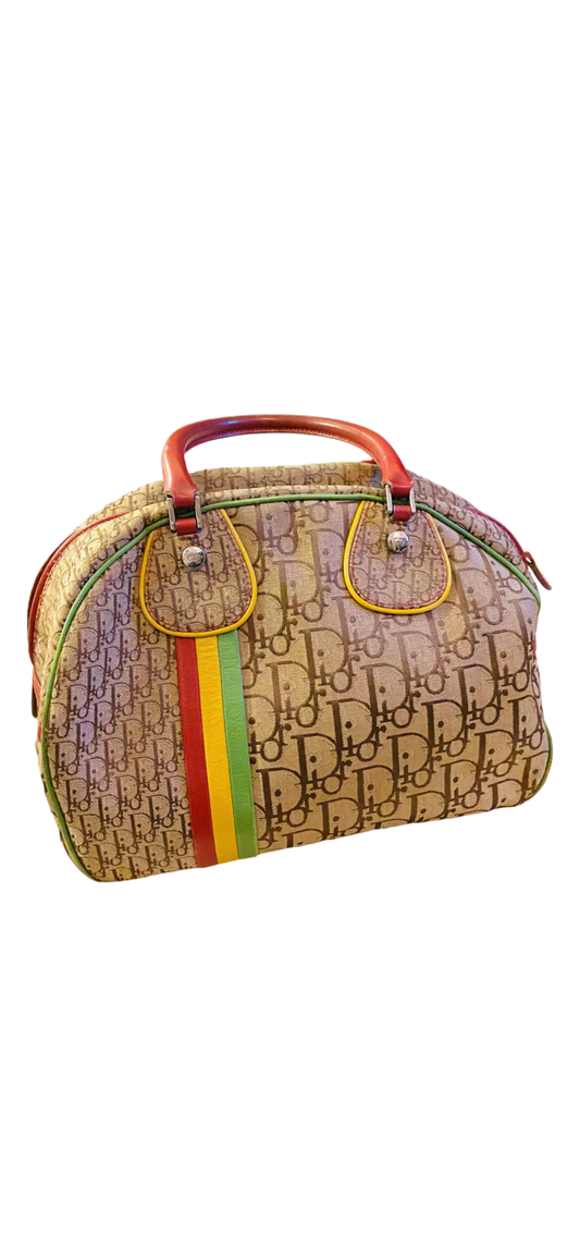 2004 Dior Rasta Collection Bowling Bag