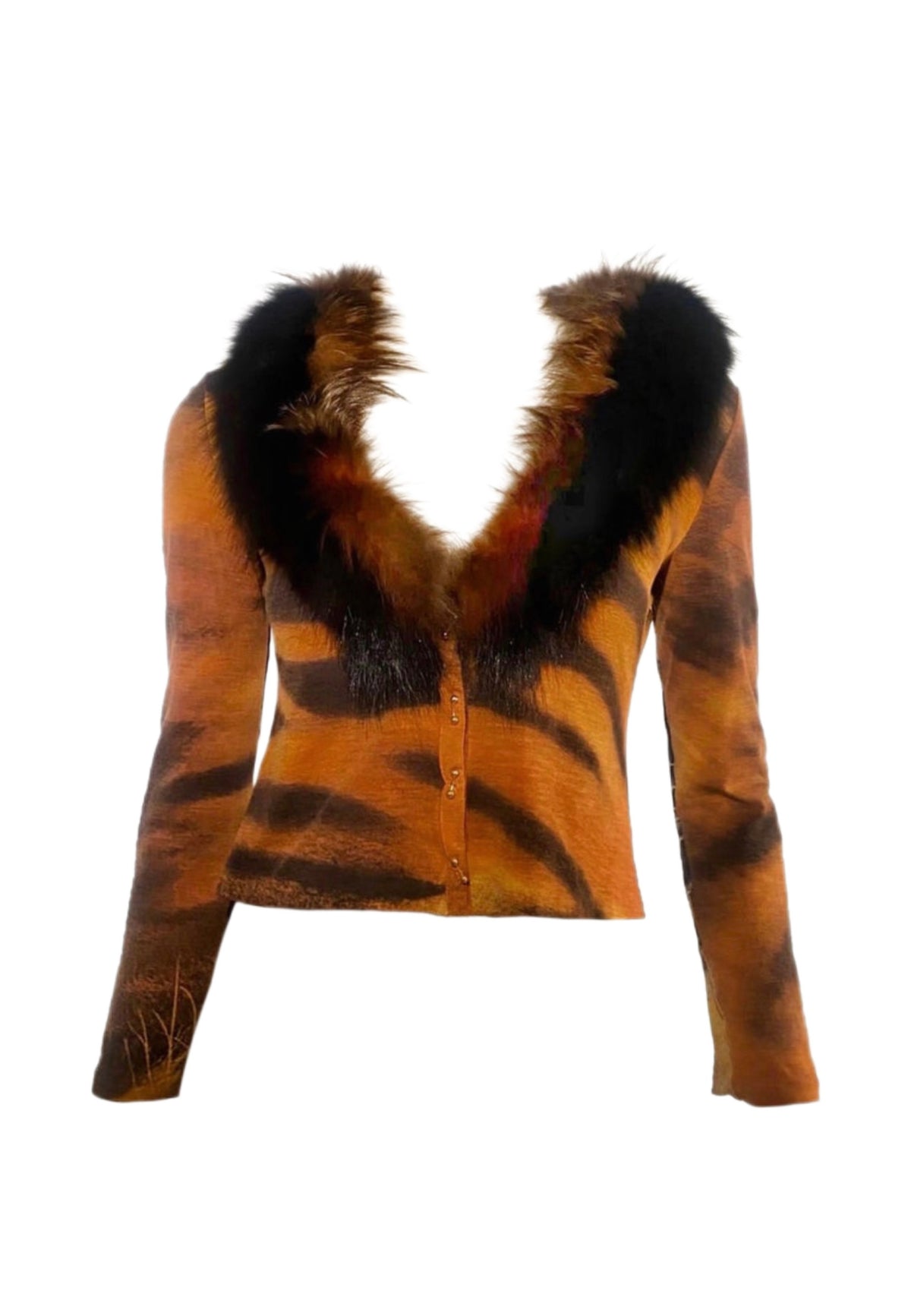 ROBERTO CAVALLI TIGER CARDIGAN