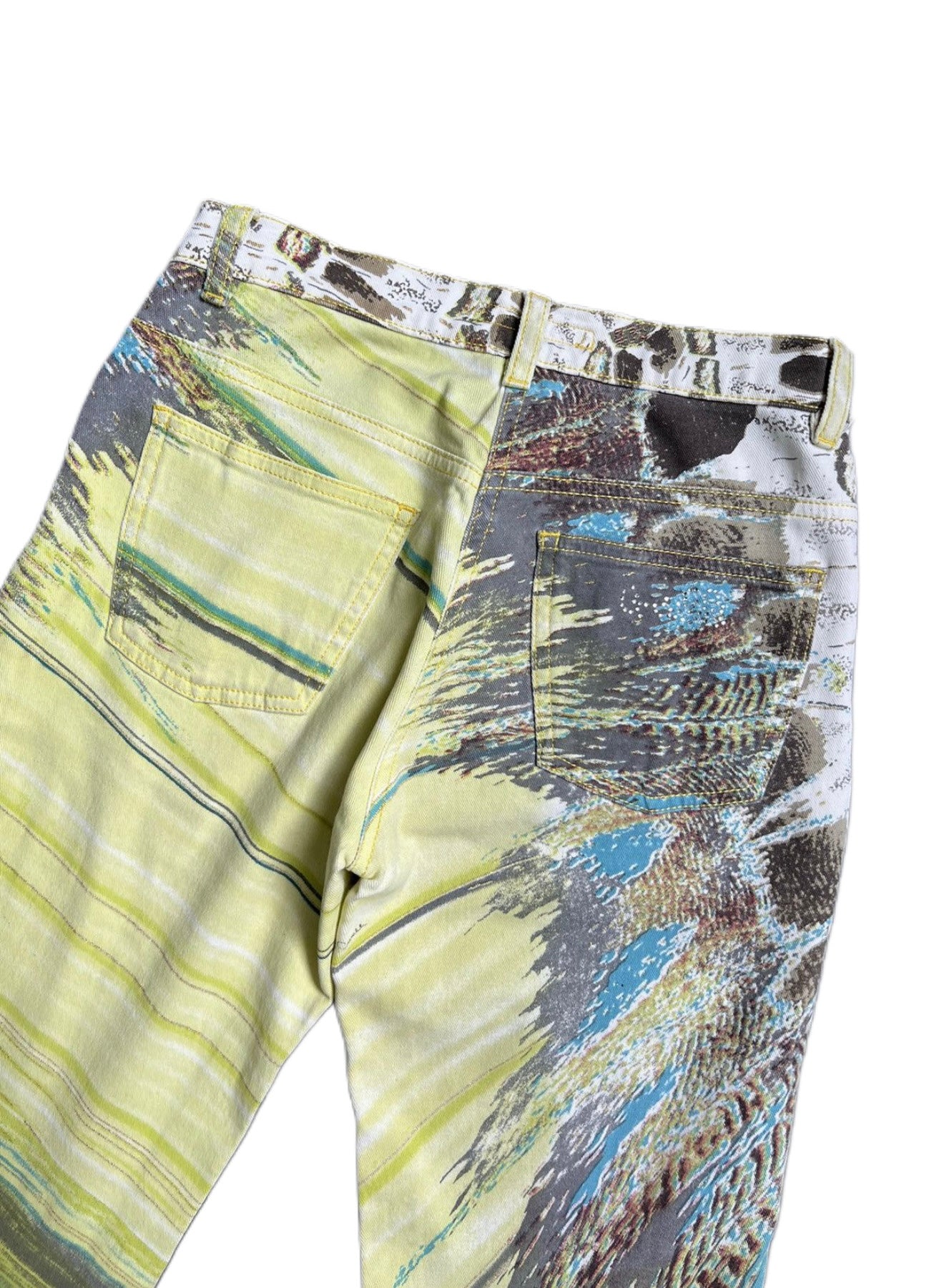 ROBERTO CAVALLI FEATHER PANTS