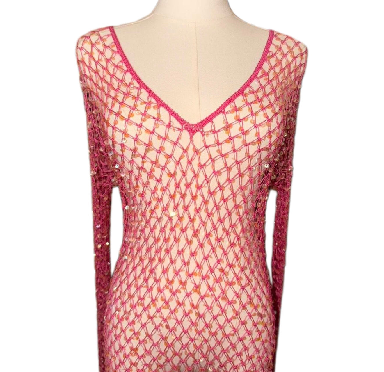 CAVALLI FISHNET TOP