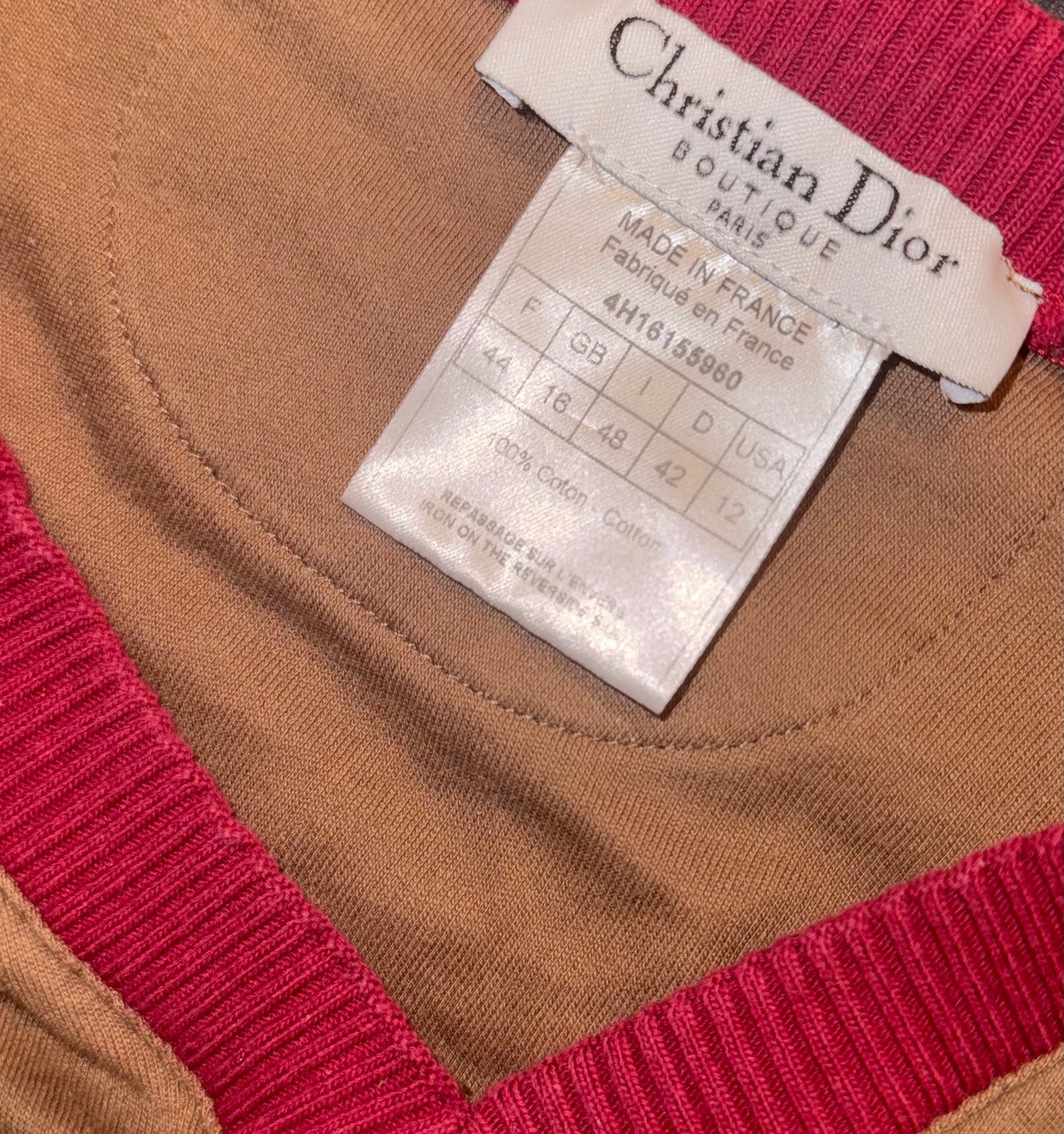 Dior Rasta Top