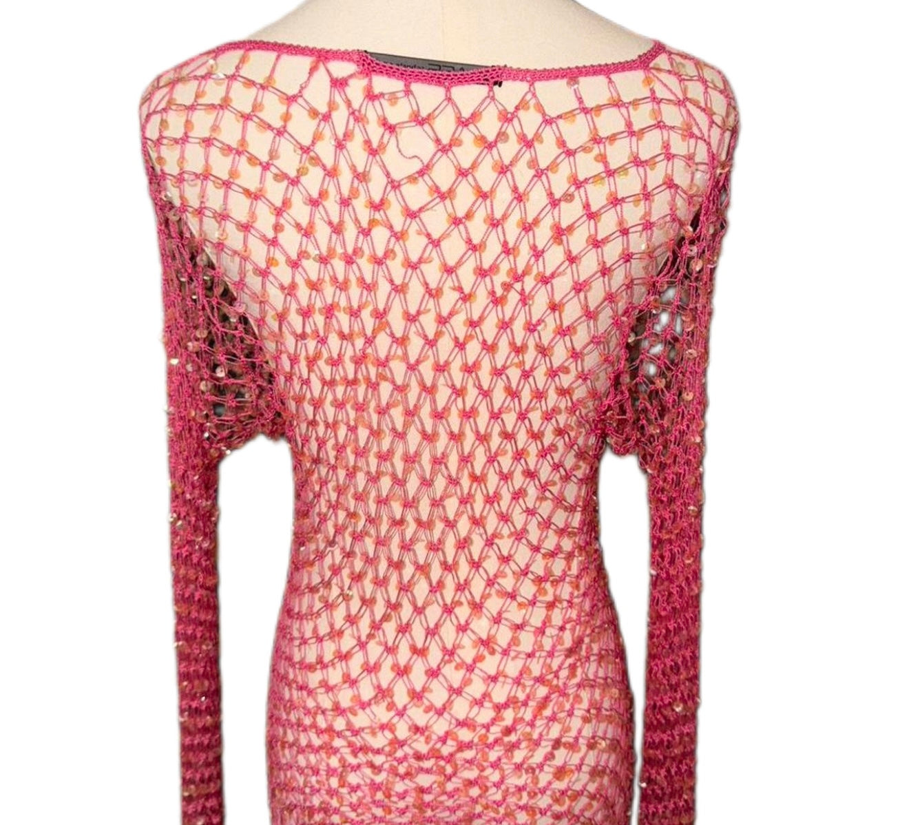 CAVALLI FISHNET TOP