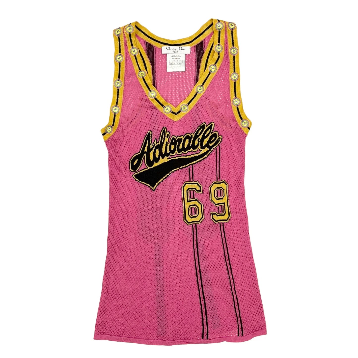 DIOR ADIORABLE TANK DRESS