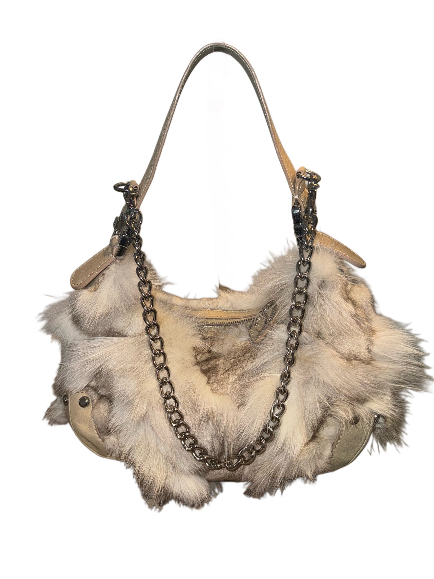 Just Cavalli Fur Bag
