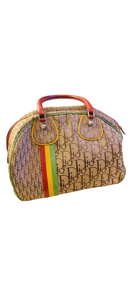 2004 DIOR RASTA BOWLING BAG