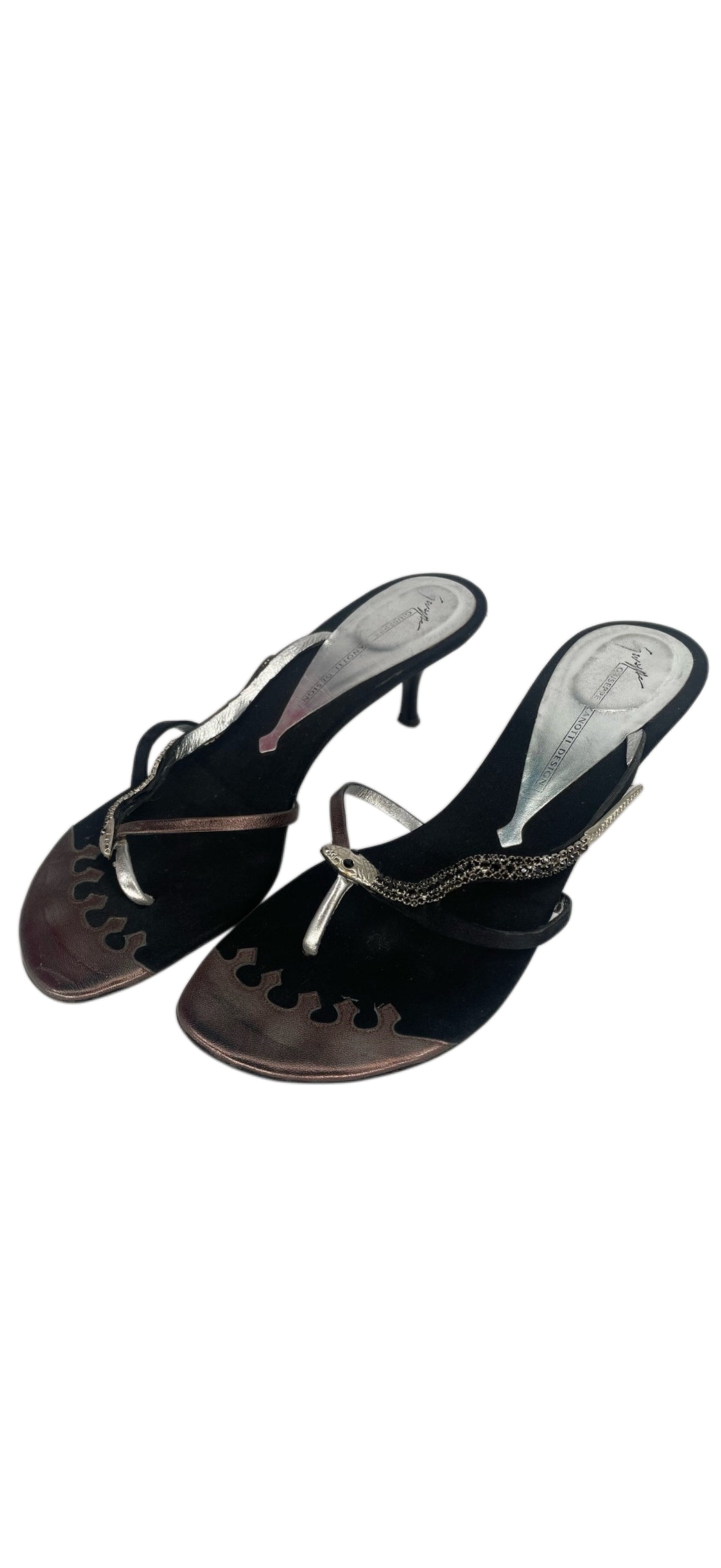 GIUSEPPE ZANOTTI SNAKE HEELS