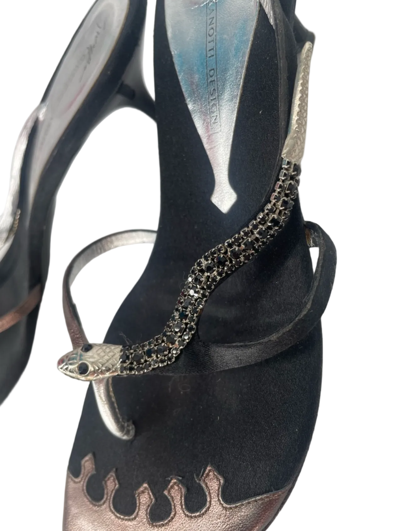 GIUSEPPE ZANOTTI SNAKE HEELS